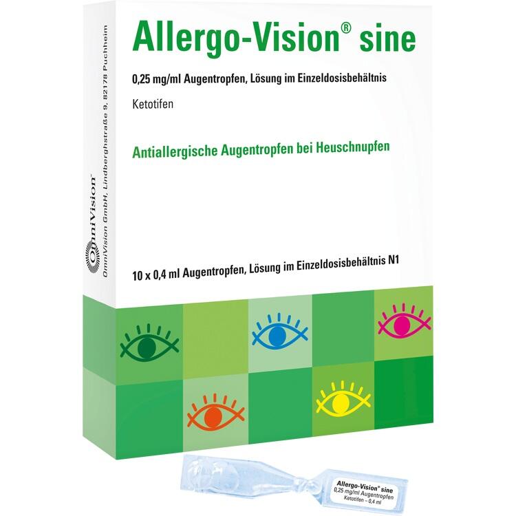 ALLERGO-VISION sine 0,25 mg/ml AT im Einzeldo.beh. 10X0.4 ml