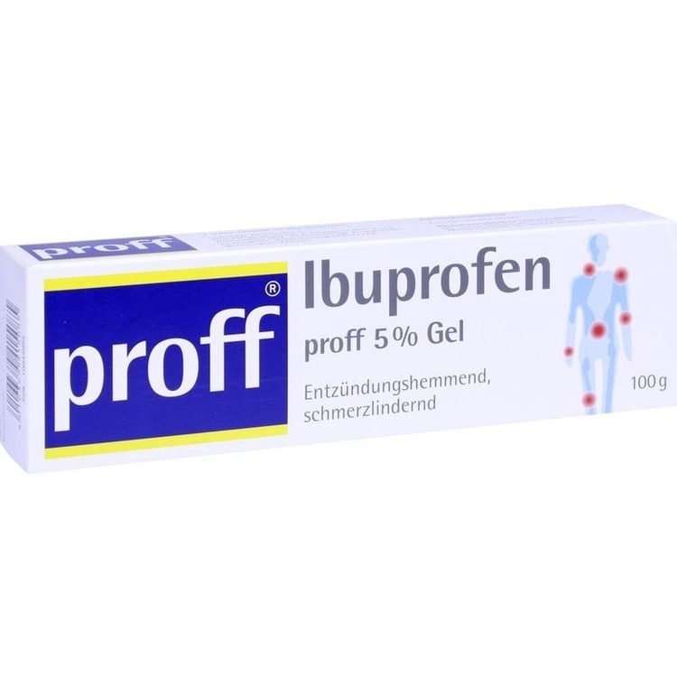 IBUPROFEN proff 5% Gel 100 g