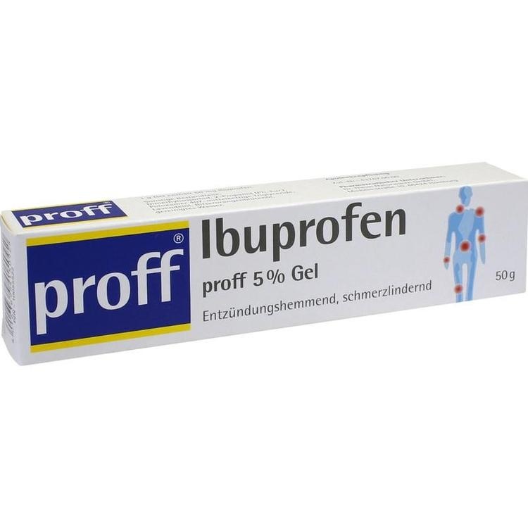 IBUPROFEN proff 5% Gel 50 g