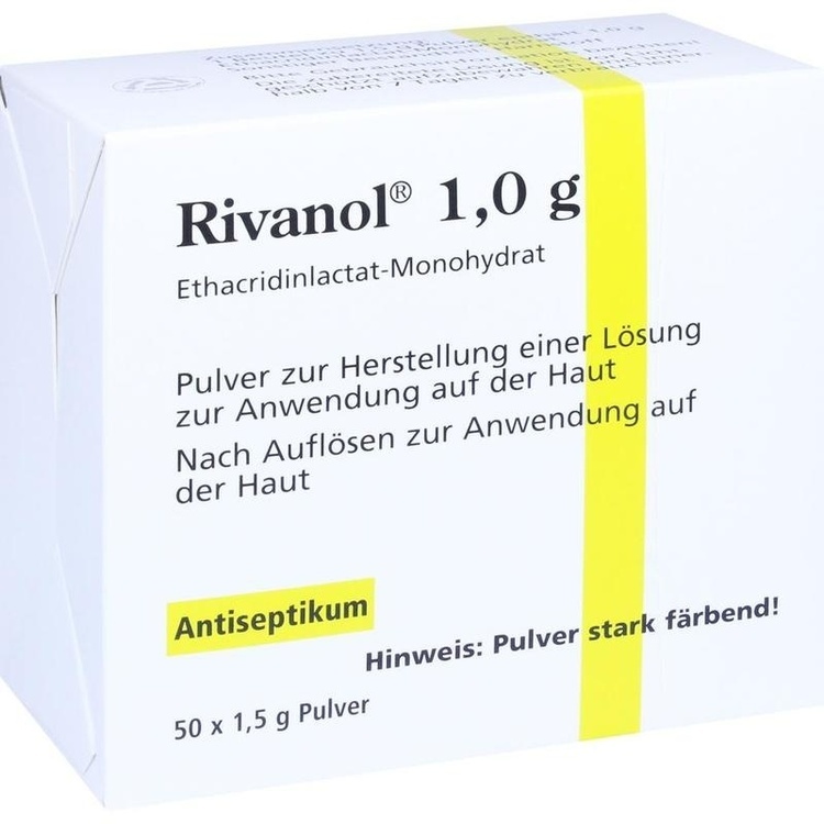 RIVANOL 1,0 g Pulver 50 St