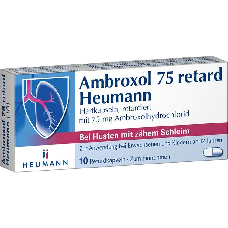 AMBROXOL 75 retard Heumann Kapseln 10 St