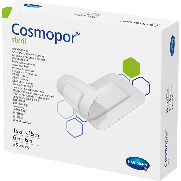 COSMOPOR steril Wundverband 15x15 cm 25 St