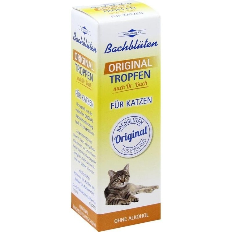 BACHBLÜTEN Original Tropfen nach Dr.Bach f.Katzen 10 ml