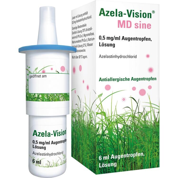 AZELA-Vision MD sine 0,5 mg/ml Augentropfen 6 ml