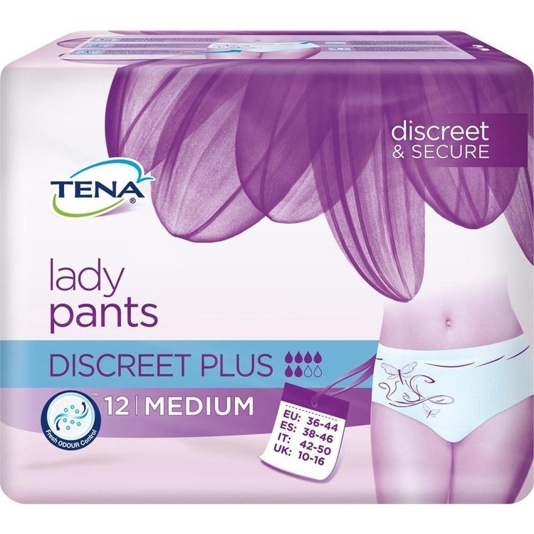 TENA LADY Pants Discreet Plus M 12 St