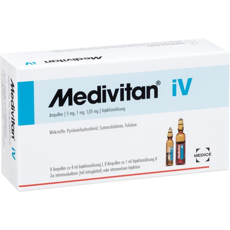 MEDIVITAN iV Injektionslösung in Amp.-Paare 8 St