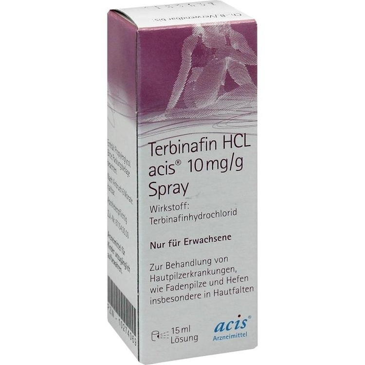 TERBINAFIN HCL acis 10 mg/g Spray 15 ml