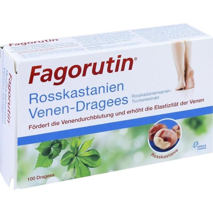FAGORUTIN Rosskastanien Venen-Dragees 99 mg 100 St