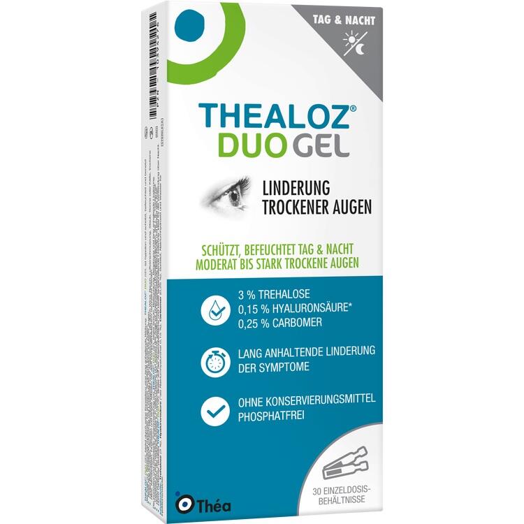 THEALOZ Duo Augengel 30X0.4 g