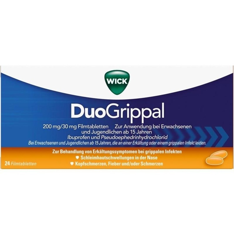 WICK DuoGrippal 200 mg/30 mg Filmtabletten 24 St