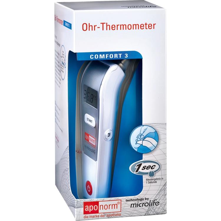 APONORM Fieberthermometer Ohr Comfort 3 infrarot 1 St