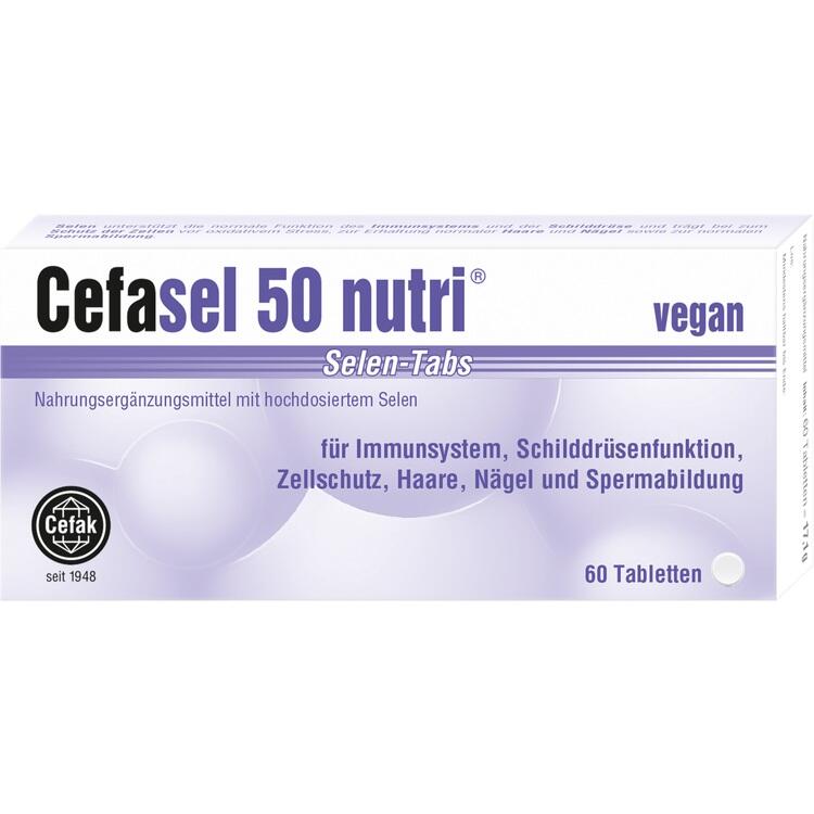 CEFASEL 50 nutri Selen-Tabs 60 St