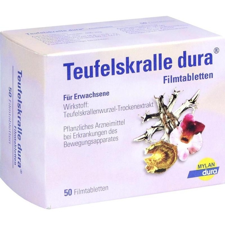 TEUFELSKRALLE DURA Filmtabletten 50 St