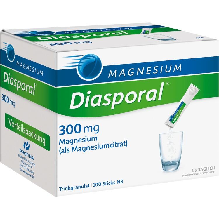 MAGNESIUM DIASPORAL 300 mg Granulat 100 St