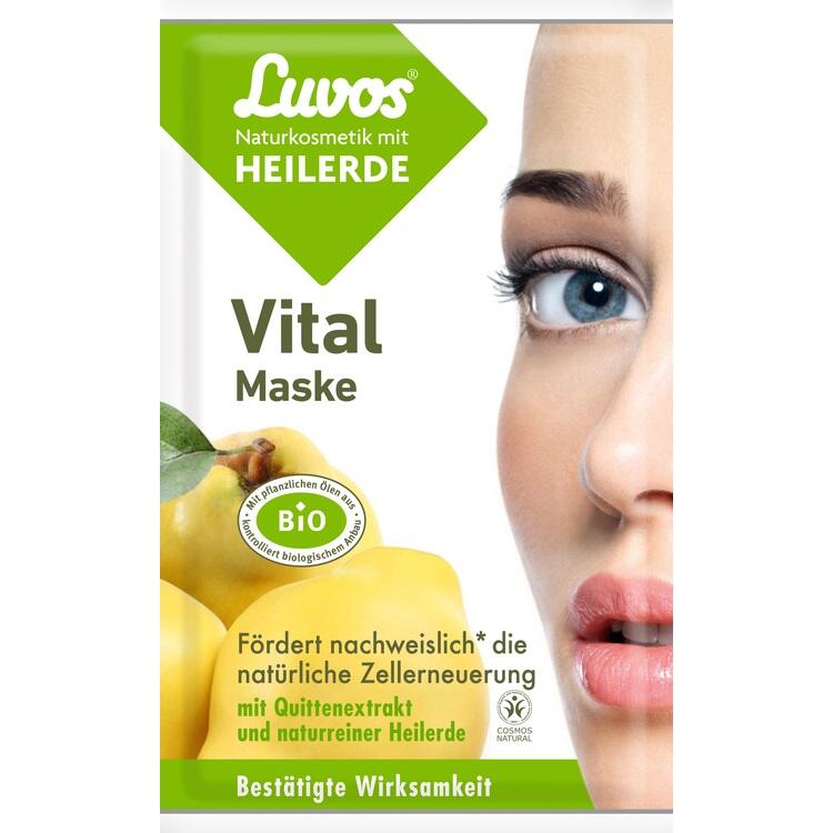 LUVOS Heilerde Vital Maske Naturkosmetik 2X7.5 ml