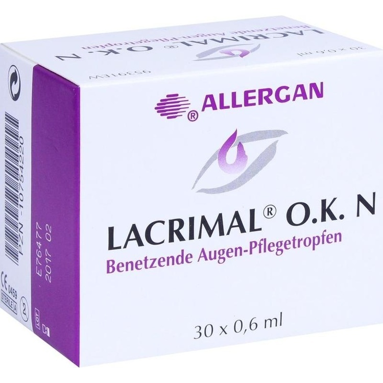 LACRIMAL O.K. N Augentropfen 30X0.6 ml