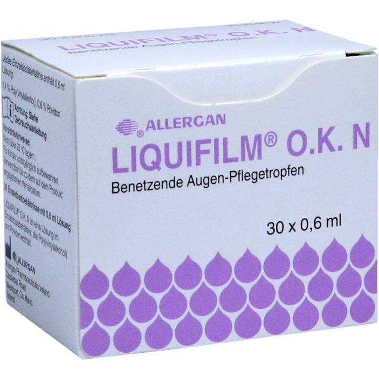 LIQUIFILM O.K. N Augentropfen 30X0.6 ml