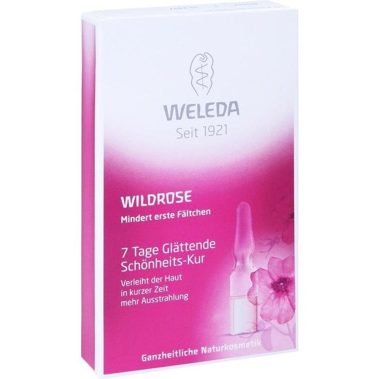 WELEDA Wildrose 7 Tage glättende Schönheits-Kur 7X0.8 ml