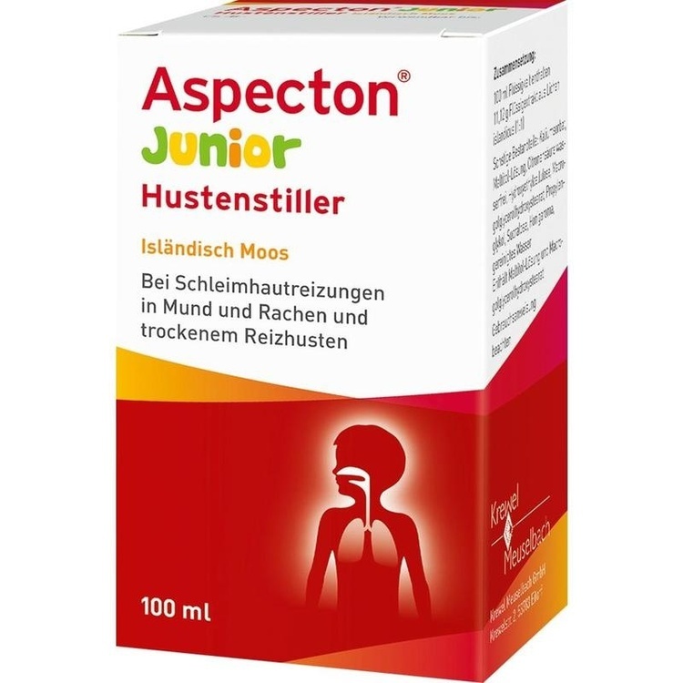 ASPECTON Junior Hustenstiller Isländisch Moos Saft 100 ml