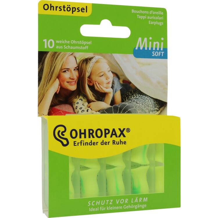 OHROPAX mini soft Schaumstoff-Stöpsel 10 St
