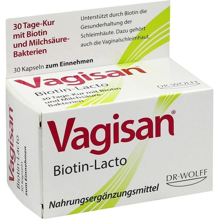 VAGISAN Biotin-Lacto Kapseln 30 St