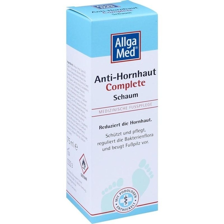 ALLGA MED Anti-Hornhaut Complete Schaum 75 ml