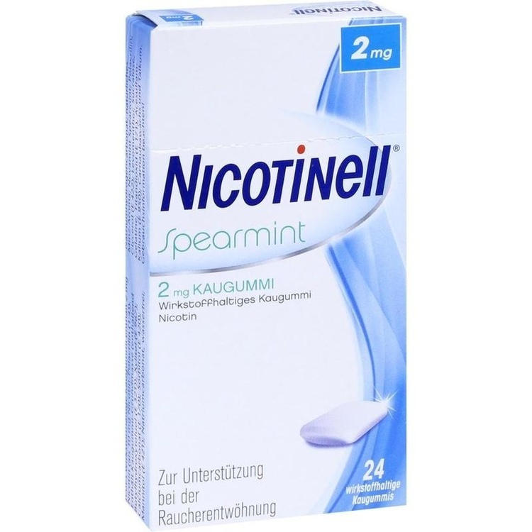 NICOTINELL Kaugummi Spearmint 2 mg 24 St