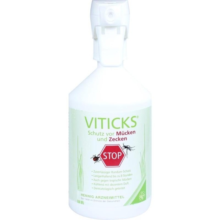 VITICKS Schutz vor Mücken u.Zecken Sprühflasche 500 ml