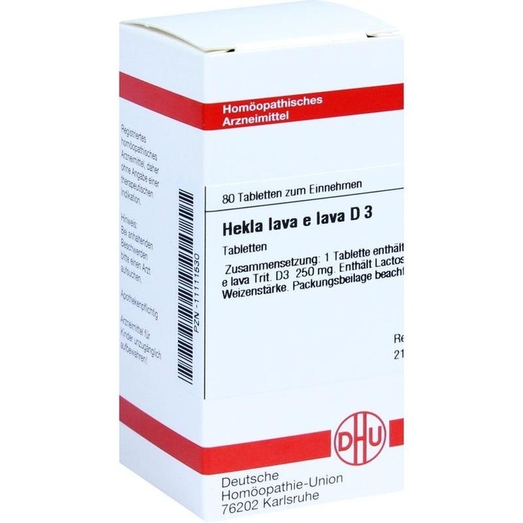 HEKLA lava e lava D 3 Tabletten 80 St