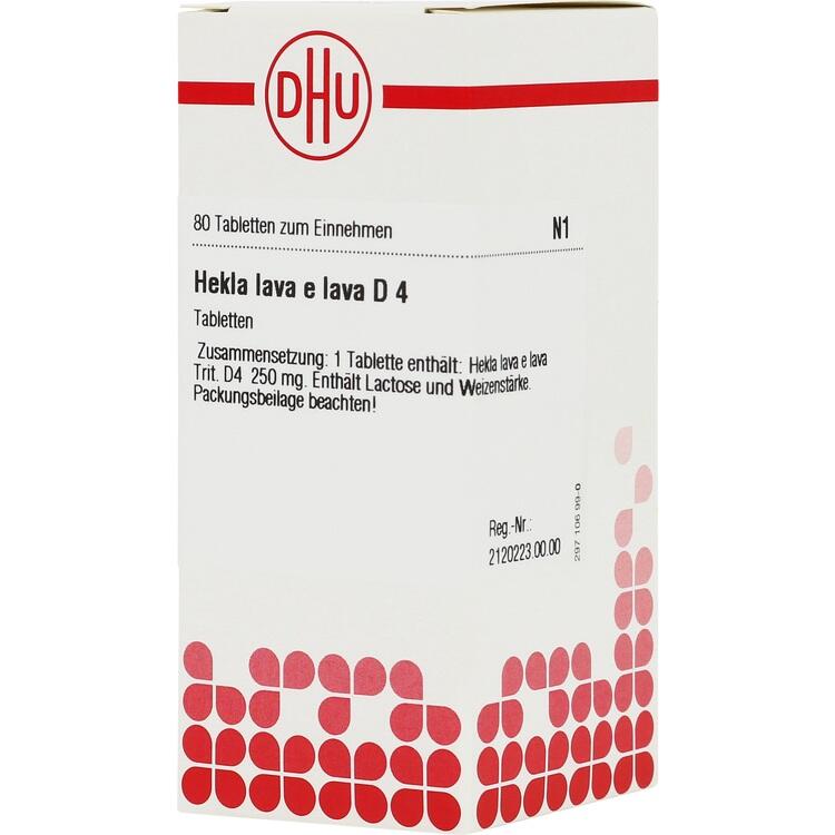 HEKLA lava e lava D 4 Tabletten 80 St