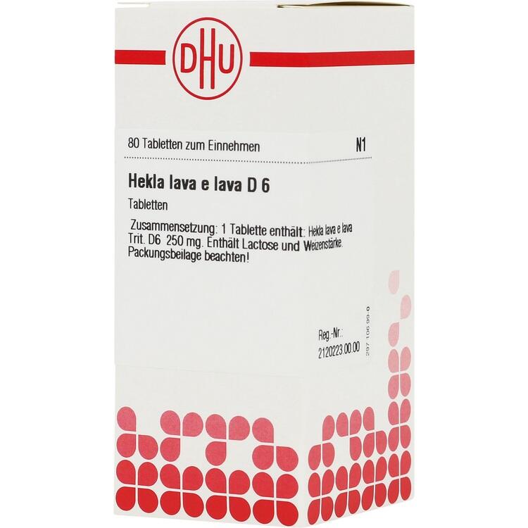 HEKLA lava e lava D 6 Tabletten 80 St