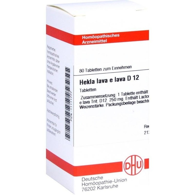 HEKLA lava e lava D 12 Tabletten 80 St