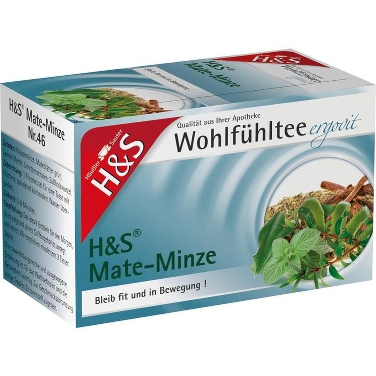 H&S Mate-Minze Filterbeutel 20X1.8 g
