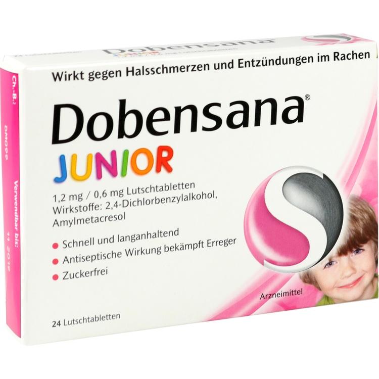 DOBENSANA Junior 1,2 mg/0,6 mg Lutschtabletten 24 St