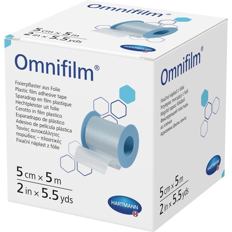 OMNIFILM Fixierpflaster Folie 5 cmx5 m 1 St