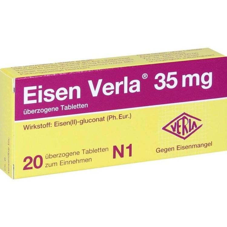 EISEN VERLA 35 mg überzogene Tabletten 20 St