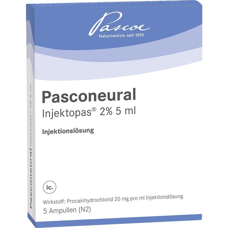 PASCONEURAL Injektopas 2% 5 ml Inj.-Lösung Amp. 50 St