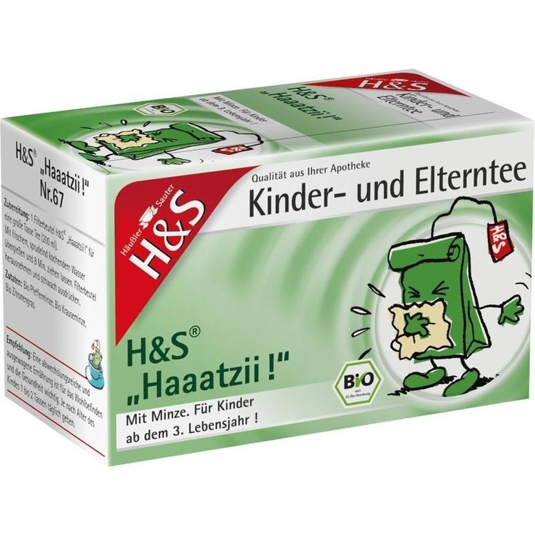 H&S Bio Haaatzii Kinder- und Elterntee Filterbeut. 20X1.5 g