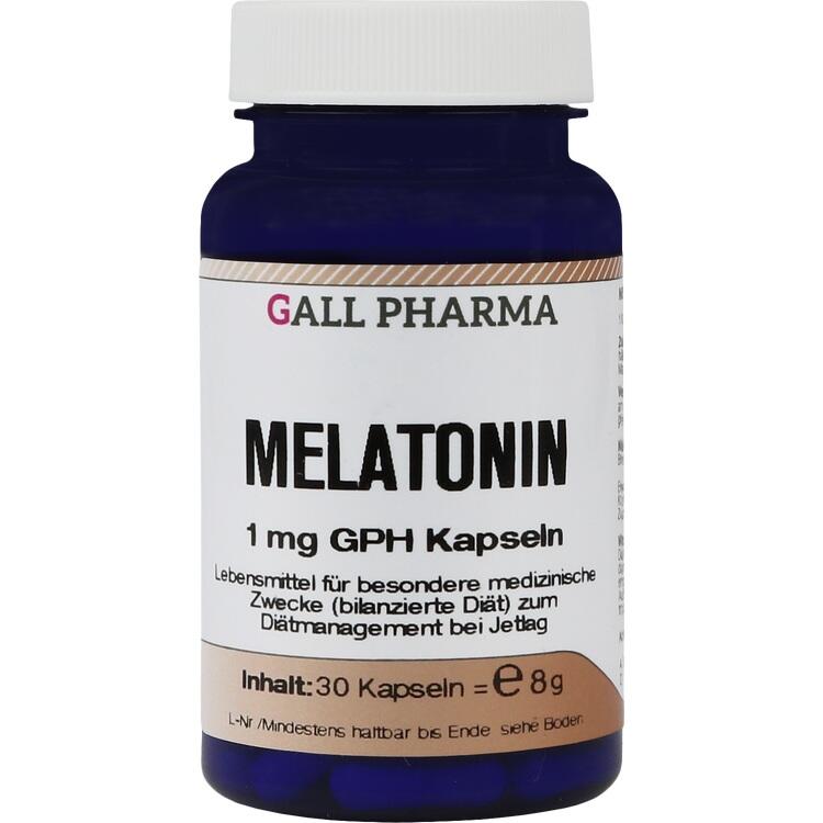 MELATONIN 1 mg GPH Kapseln 30 St