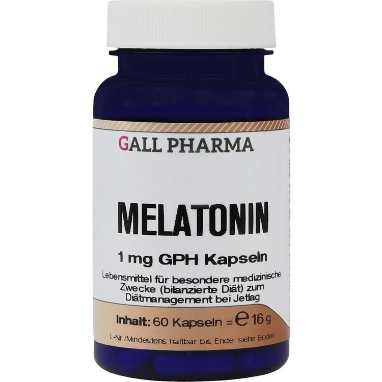 MELATONIN 1 mg GPH Kapseln 60 St