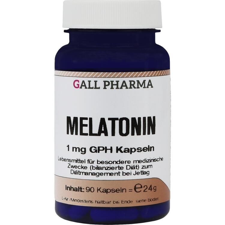 MELATONIN 1 mg GPH Kapseln 90 St