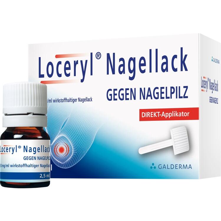 LOCERYL Nagellack gegen Nagelpilz DIREKT-Applikat. 2.5 ml