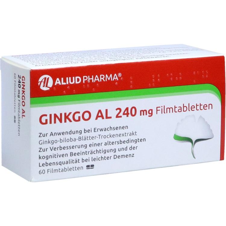 GINKGO AL 240 mg Filmtabletten 60 St