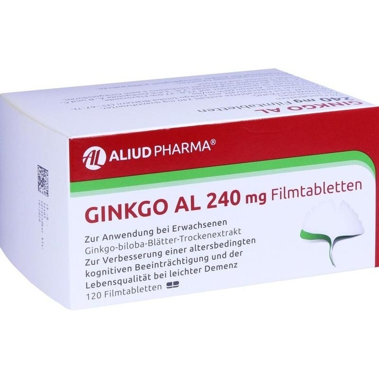 GINKGO AL 240 mg Filmtabletten 120 St
