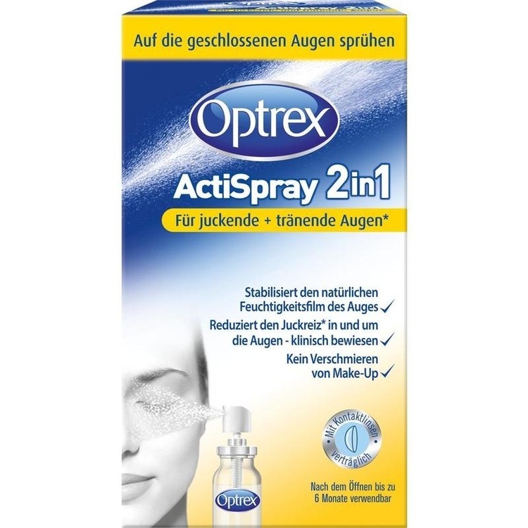 OPTREX ActiSpray 2in1 f.juckende+tränende Augen 10 ml