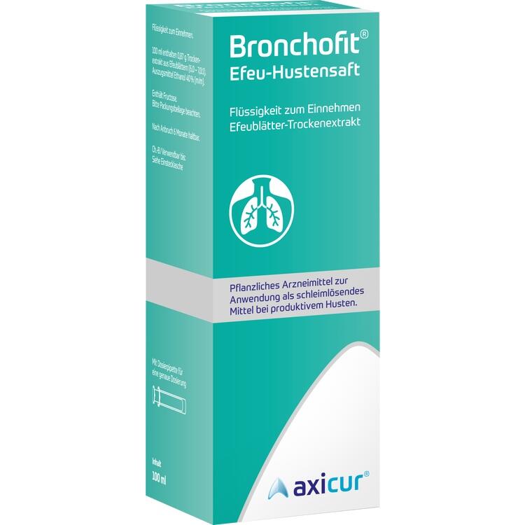 BRONCHOFIT Efeu-Hustensaft 0,87 g/100 ml FLE 100 ml