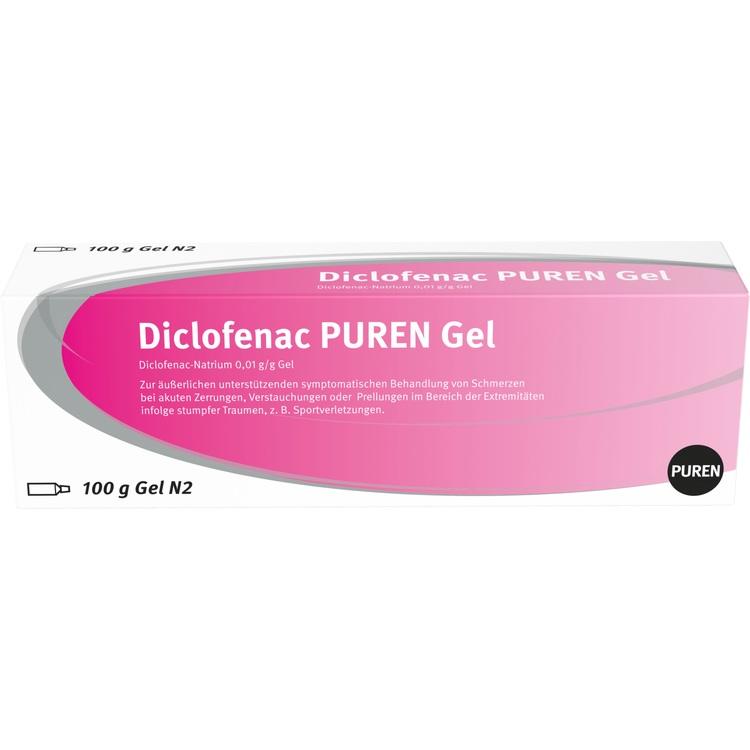 DICLOFENAC PUREN Gel 100 g