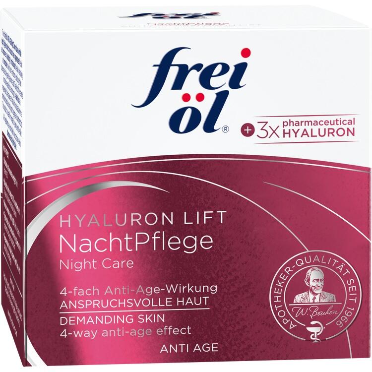 FREI ÖL Anti-Age Hyaluron Lift NachtPflege 50 ml