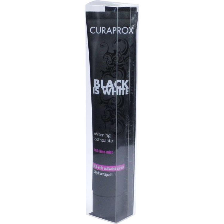 CURAPROX black is white Kohlezahnpasta 90 ml