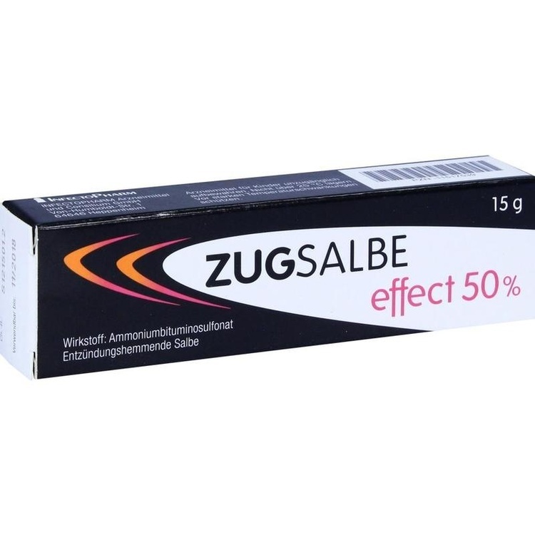 ZUGSALBE effect 50% Salbe 15 g